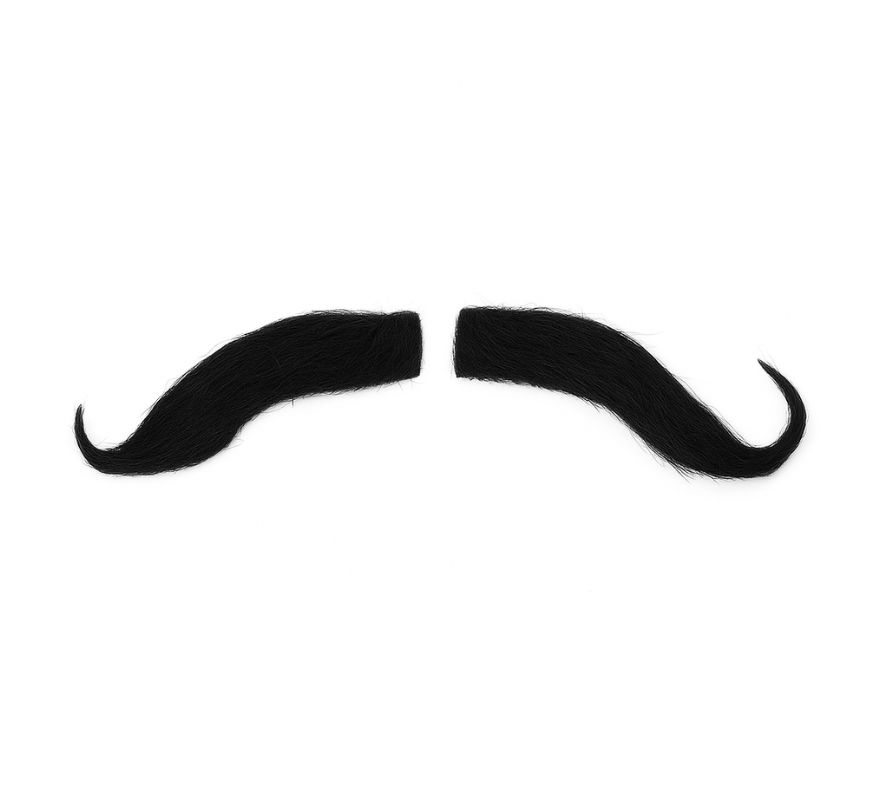 Bigode da Baviera em várias cores