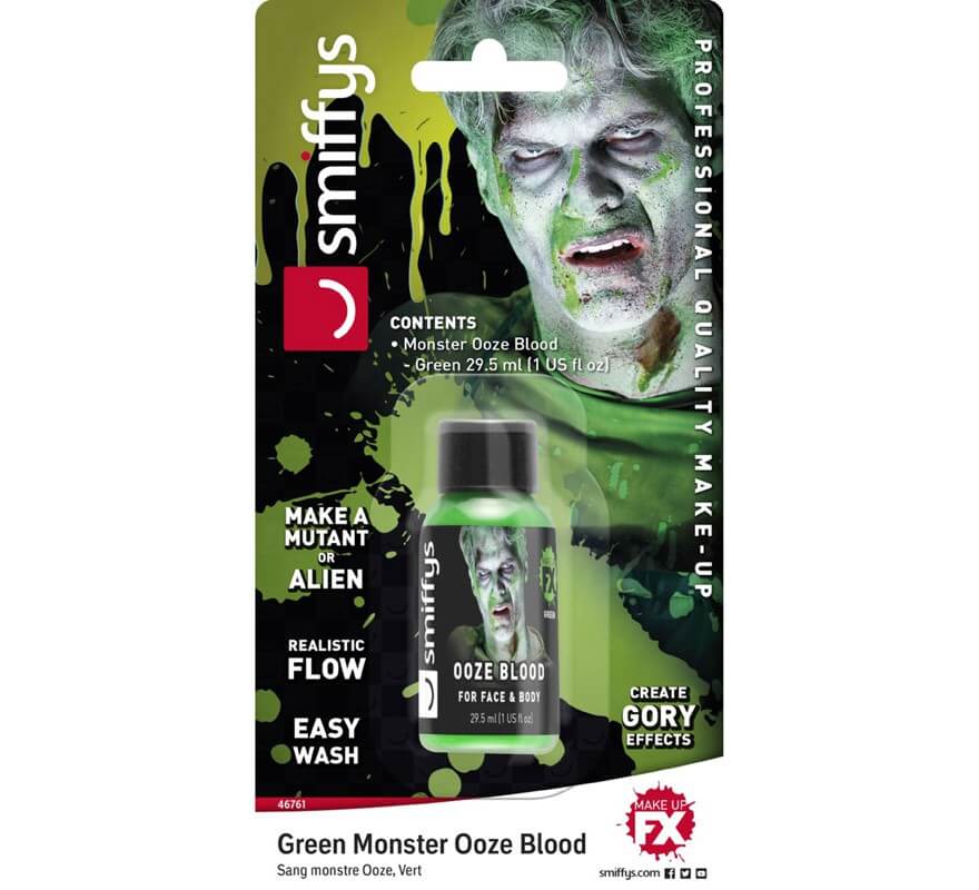 Blister de Sangre supurada verde para Alien de 29,5 ml.