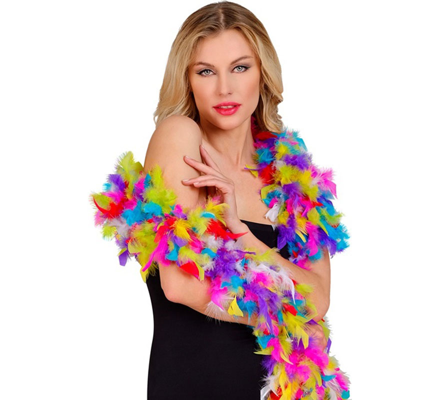 1.80m and 80g Feather Boa in various colors