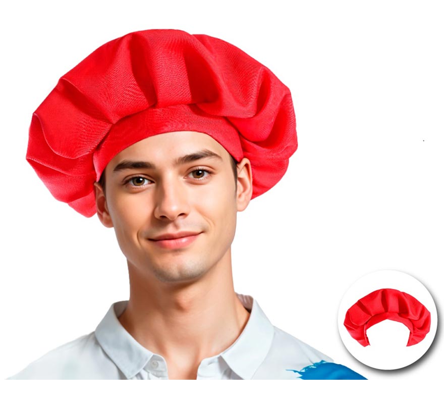 Painter's beret in various colours for adults