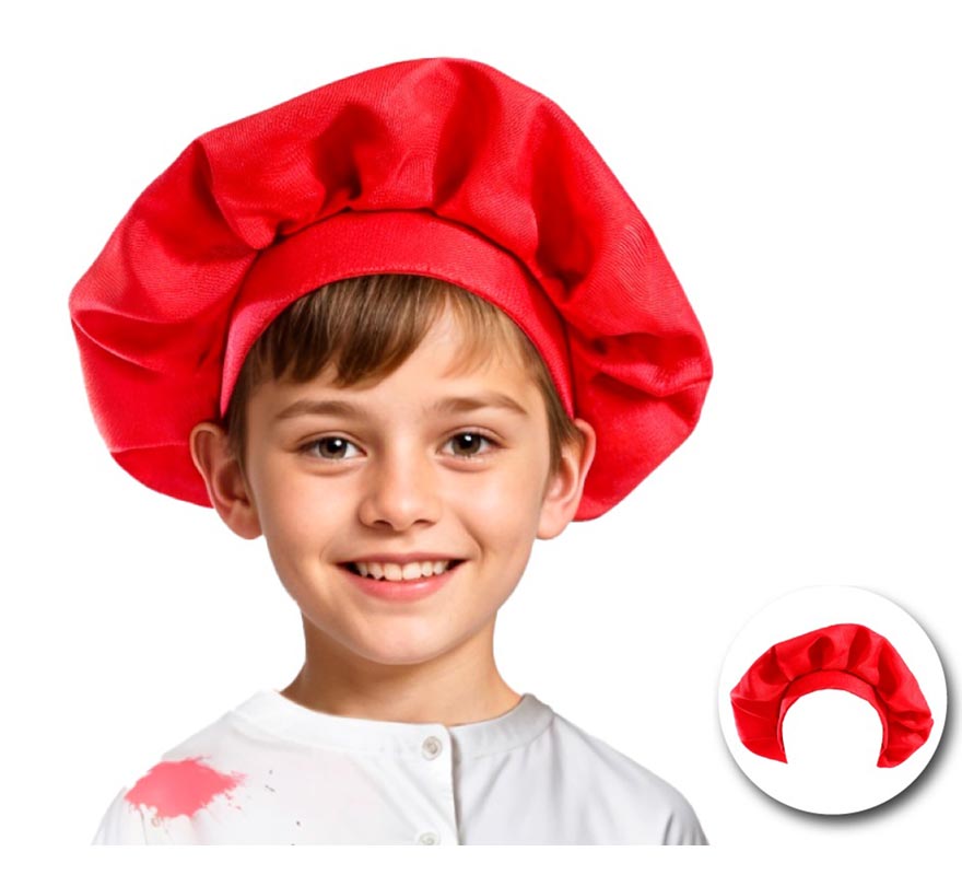 Painter's beret in various colors for children