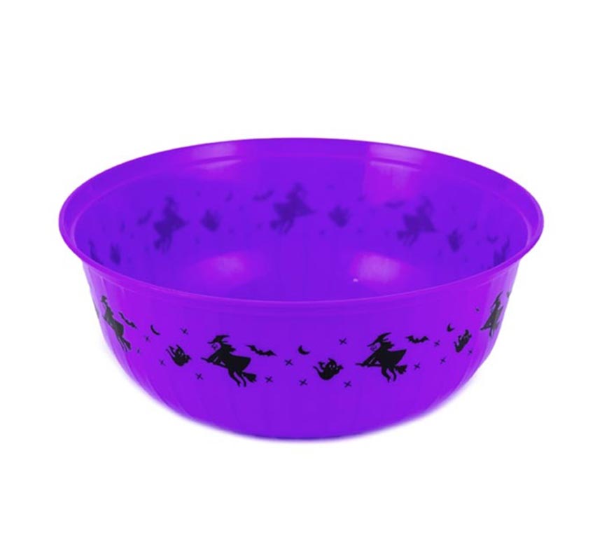 Tigela de bruxa de Halloween 29x11 cm em várias cores