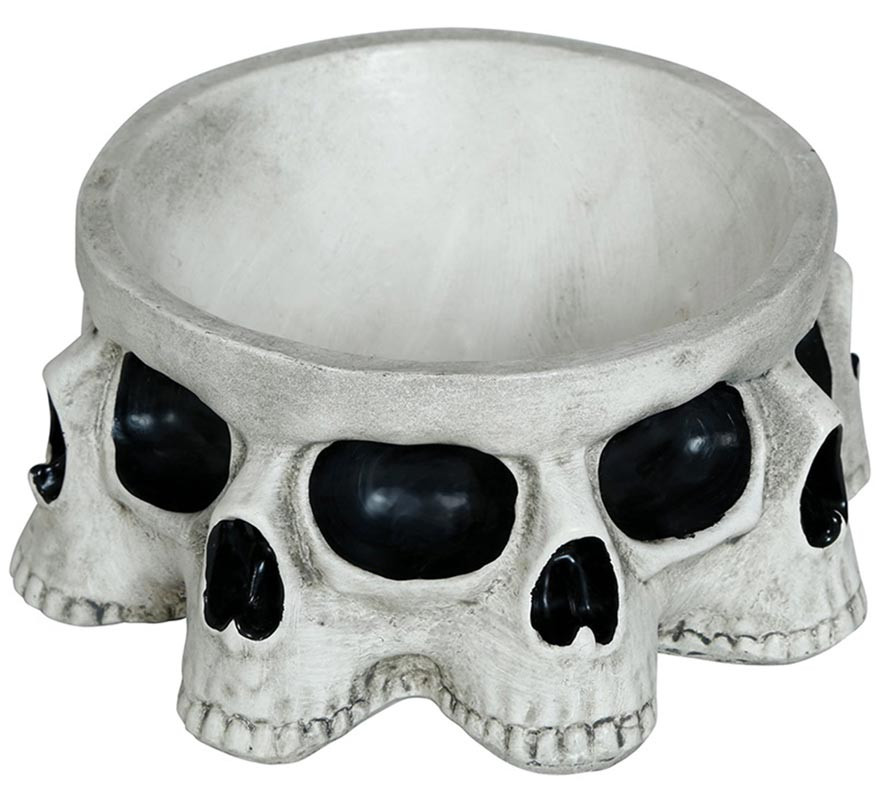 Skull Bowl 16x16 cm