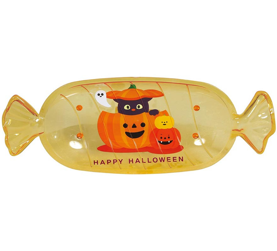 Orange Halloween Candy Bowl, 34x13 cm