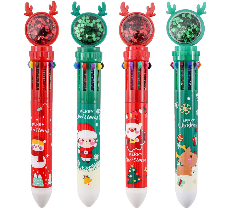 Bolígrafo Colores de Navidad modelos surtidos