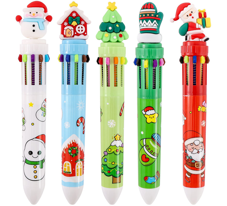 Bolígrafo de Navidad Multicolor modelos surtidos