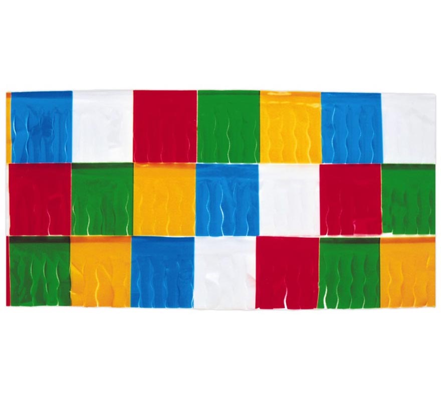 25 meter bag. Multicolor plastic fringe