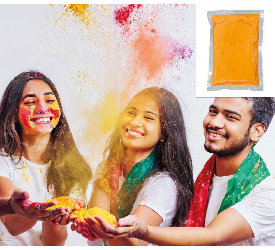 Bolsa de Polvo Carreras de colores en varios colores de 200 gr