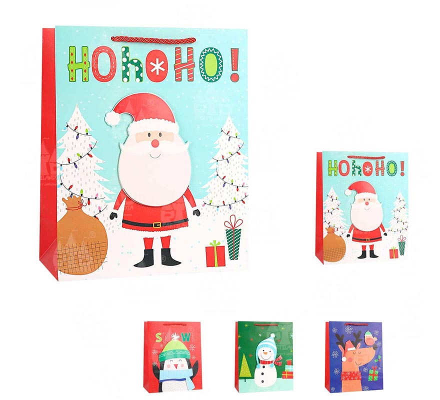 Bolsa de Regalo Xmas de 23X18X10 cm