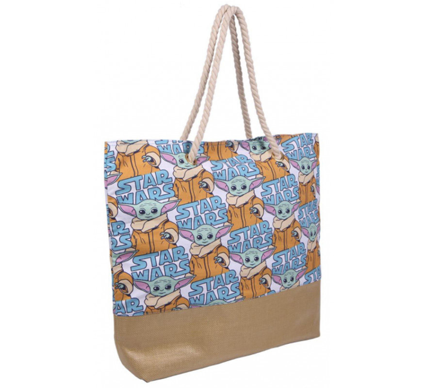 Baby Yoda The Mandalorian Fabric Tote Bag