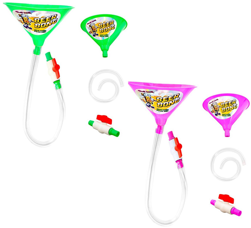 Bong de cerveja em várias cores