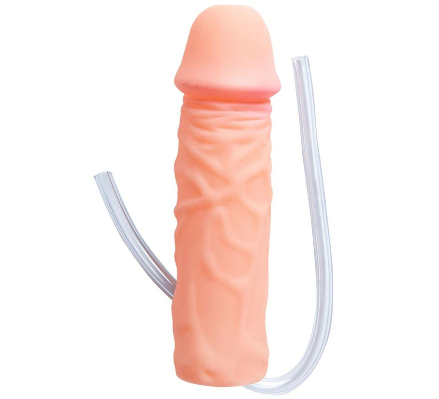 Spout for drinking from Penis-shaped Bottles