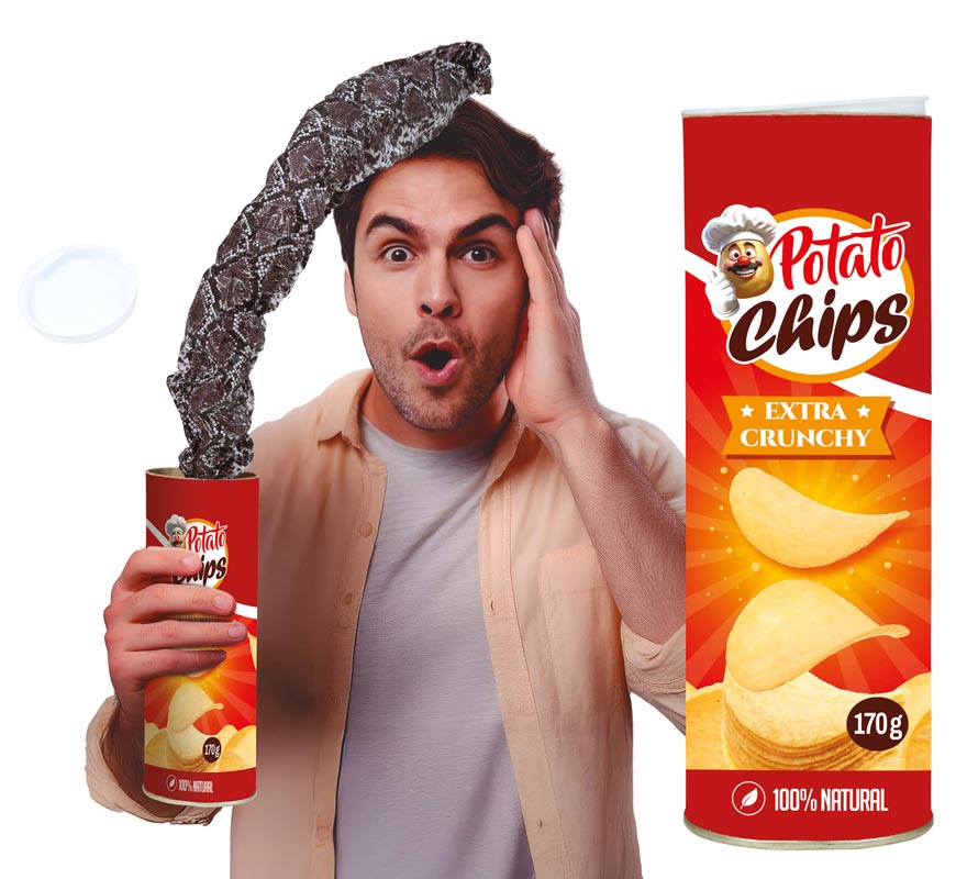 Bote de Patatas con Sorpresa de 20 cm