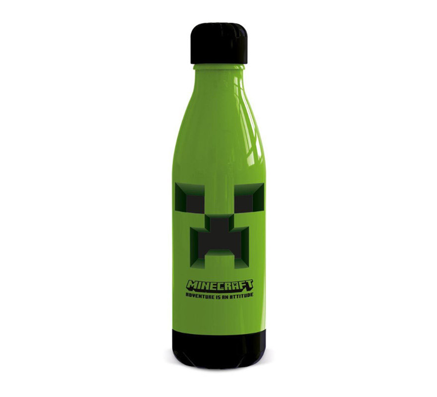 660ml Minecraft creeper bottle