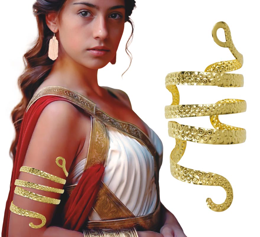 Brazalete de Serpiente dorado