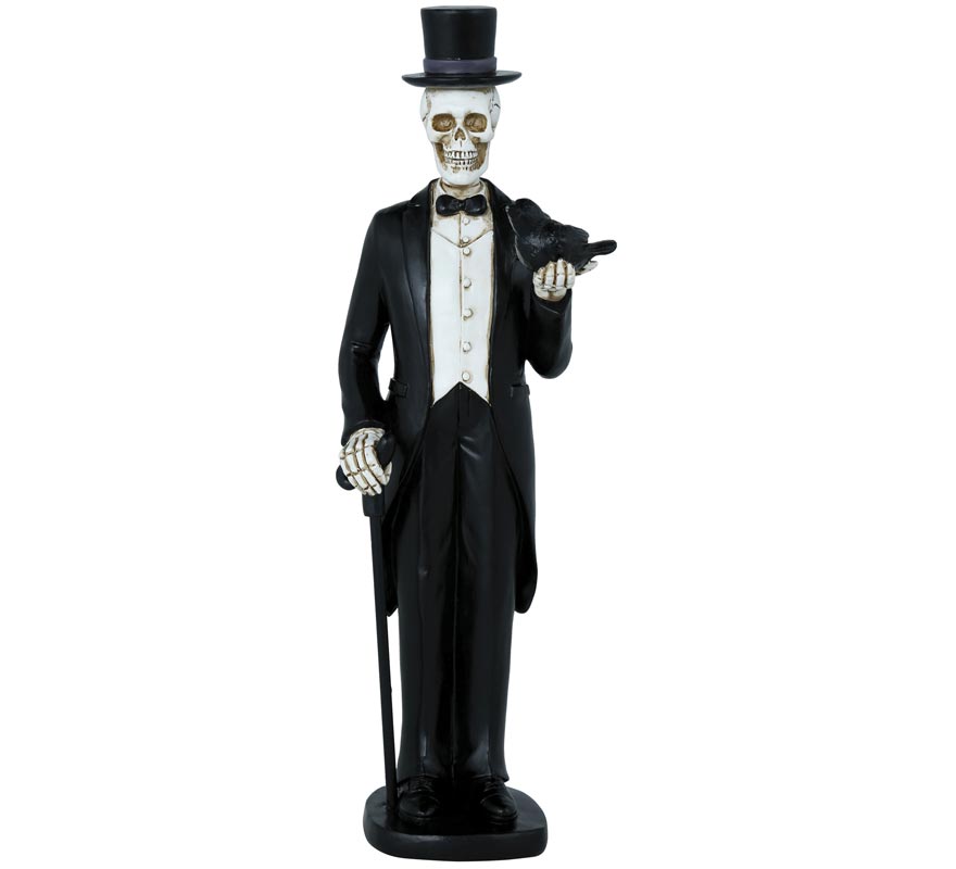 Cavaleiro Esqueleto de Resina 28x8 cm Cavaleiro Esqueleto de Resina 28x8 cm