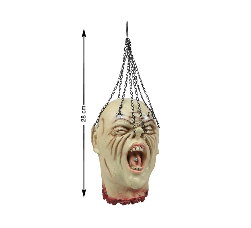 Hanging Monster Head 28X17 cm