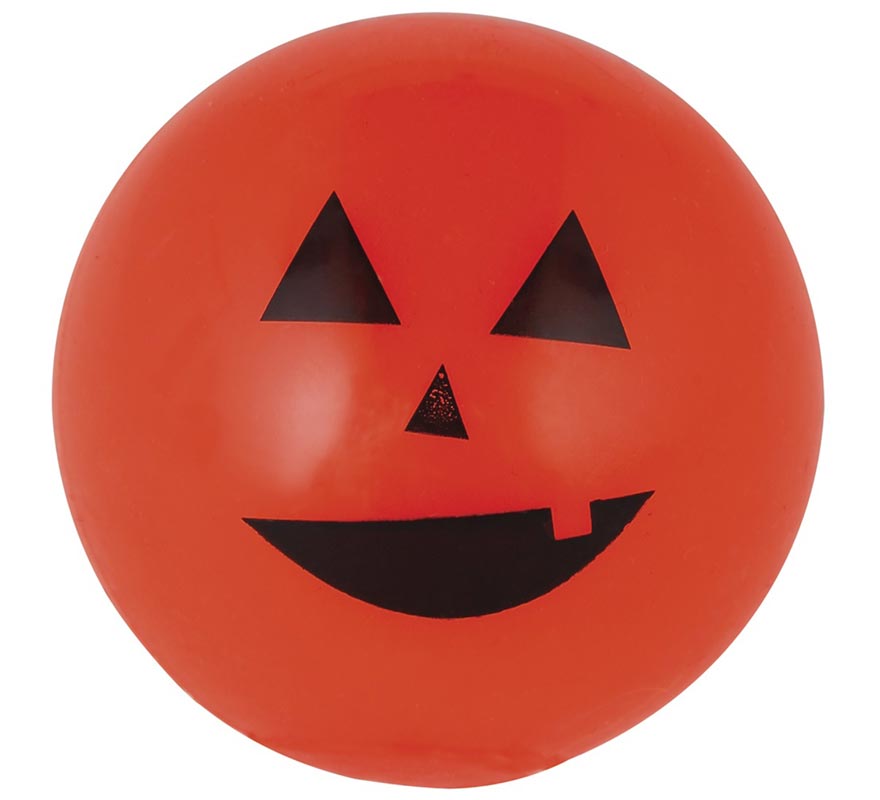 Caixa com 12 bolas infláveis de abóbora com luz, 5,5 cm Caixa com 12 bolas infláveis de abóbora com luz, 5,5 cm