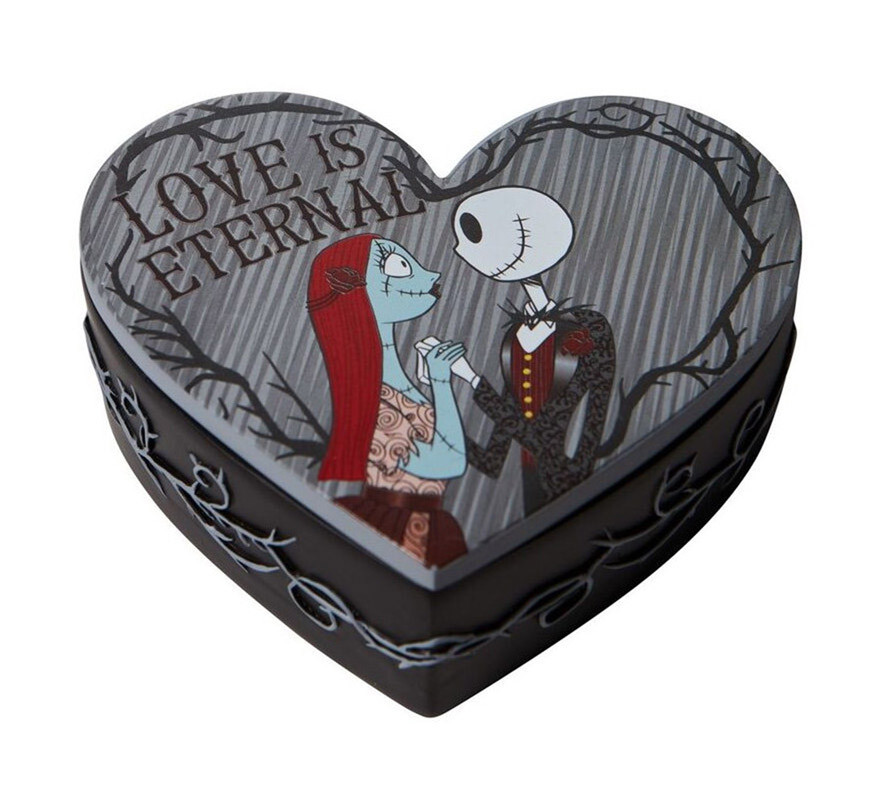 Nightmare Before Christmas Heart Jewelry Box