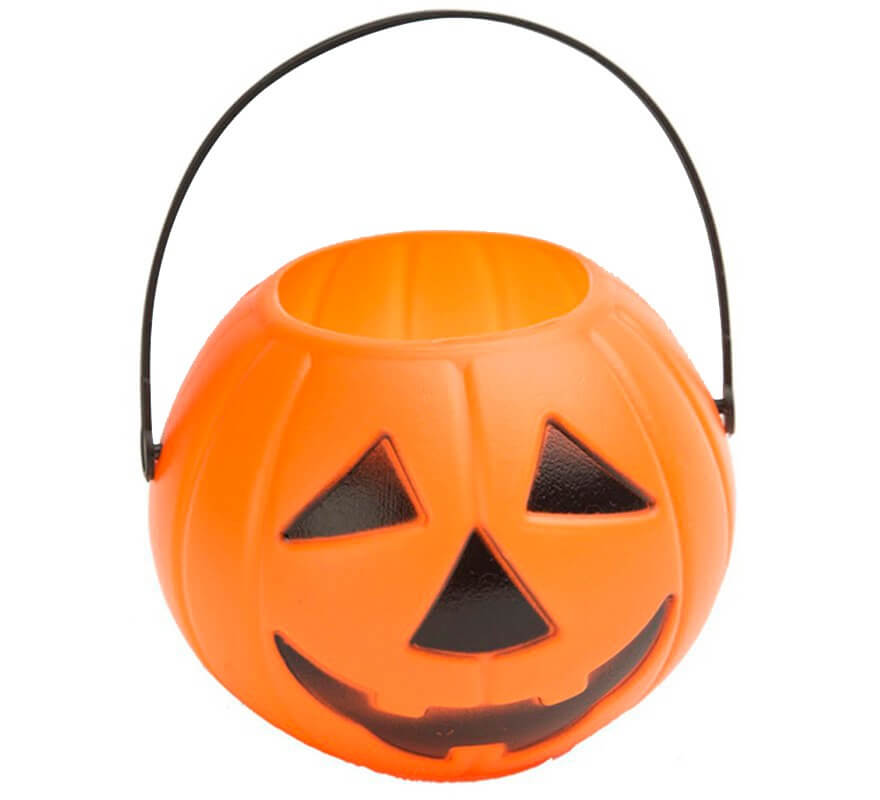 Pumpkin with handle 18 cm