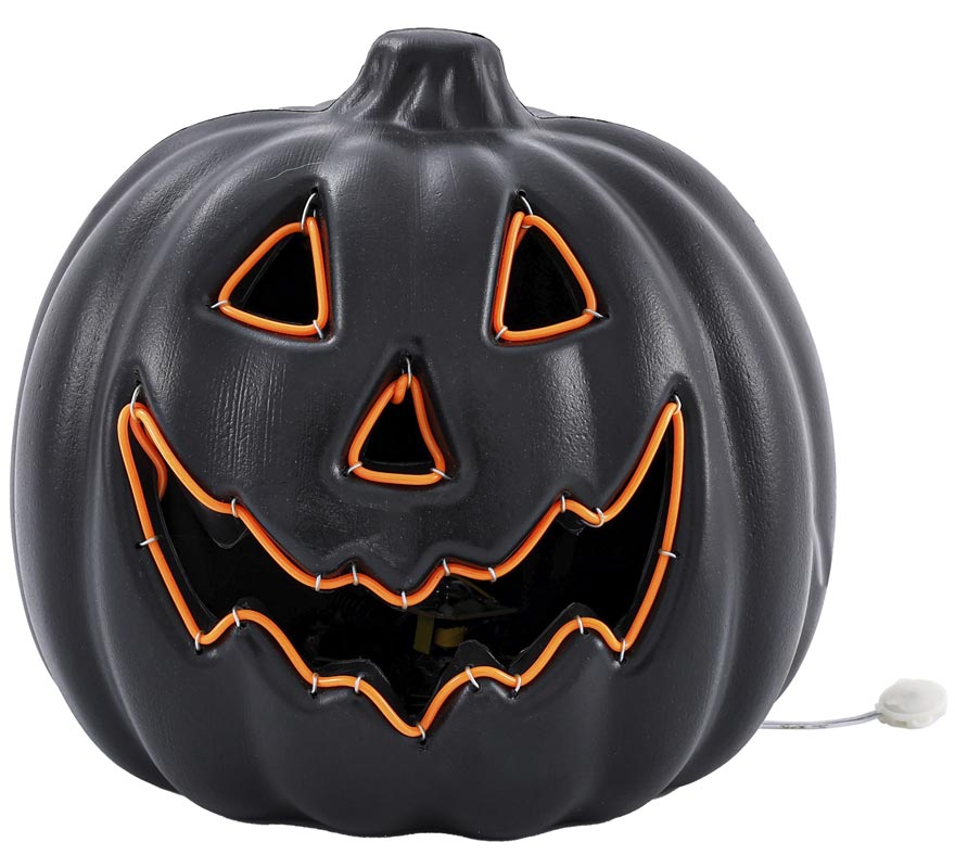 Abóbora com faixa LED 20x20x18 cm Abóbora com faixa LED 20x20x18 cm