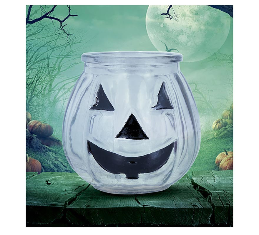 Transparent Glass Pumpkin for candle