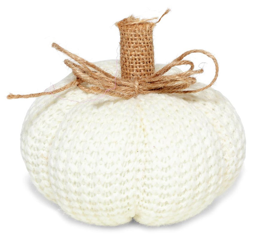 12 cm decorative cotton pumpkin in various colors