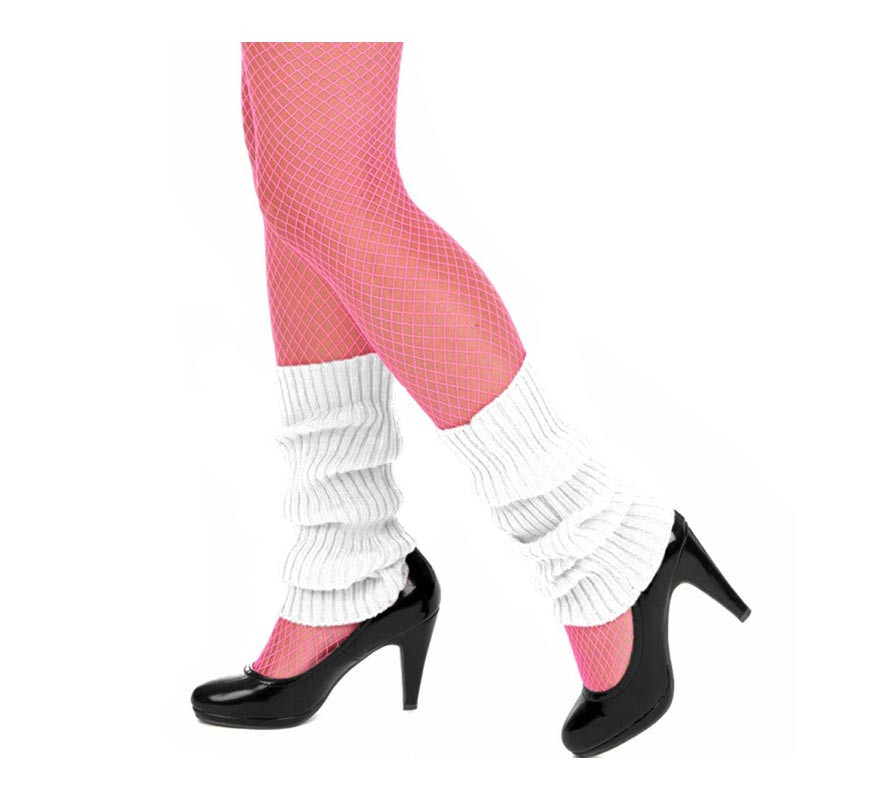 White legwarmers for women