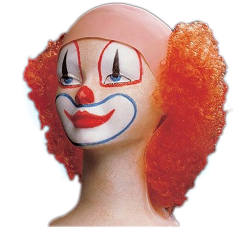 Image of Calva Payaso con pelo naranja 08435082706533