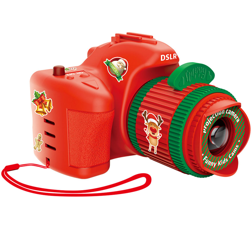 Cámara Proyectora Navideña de 7x8,3x5,6 cm