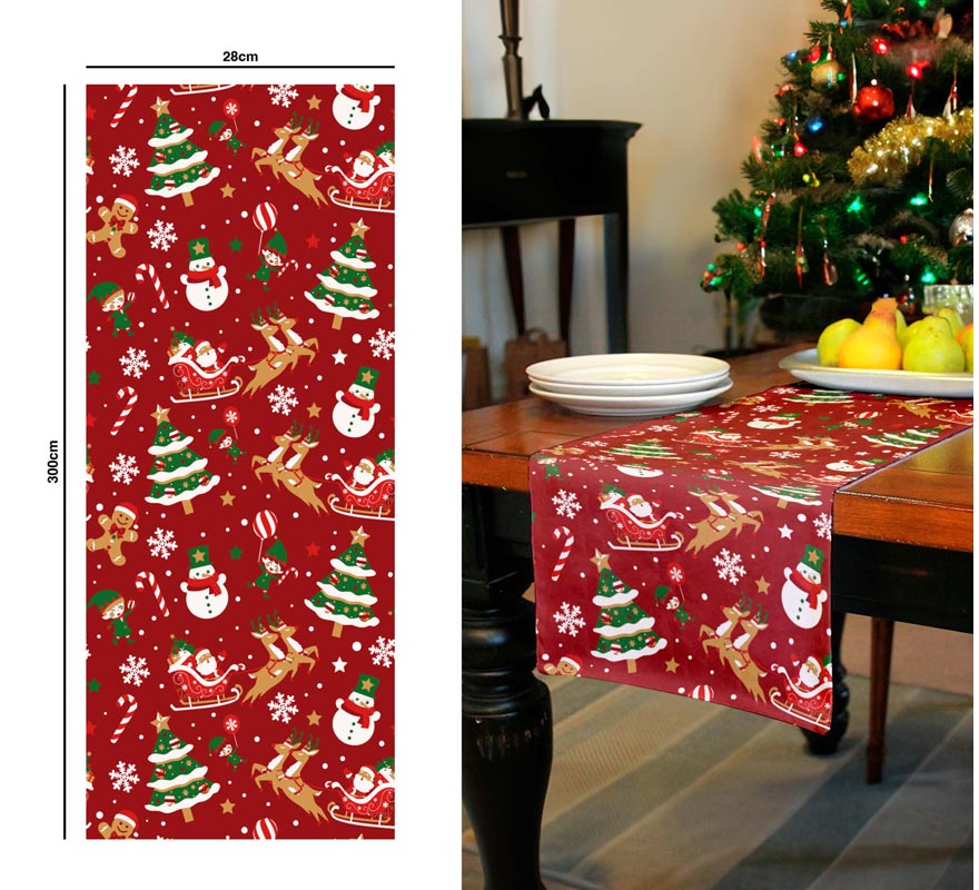 Sleigh Table Runner 28x300 cm Sleigh Table Runner 28x300 cm