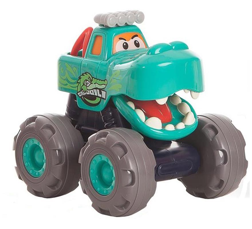 Camión Monster Trucks Coco con caja Fricción de 17X15X15 cm