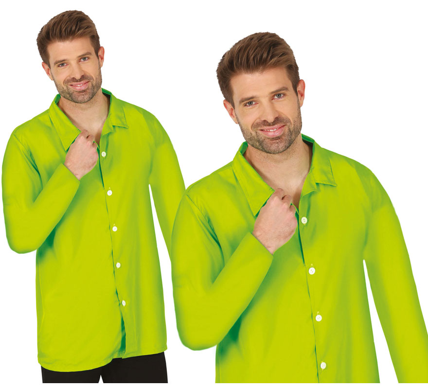 Adult neon green shirt