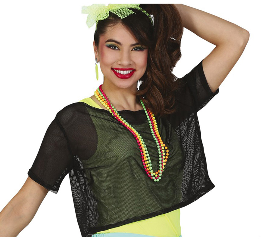 Neon mesh or mesh t-shirt in various colors