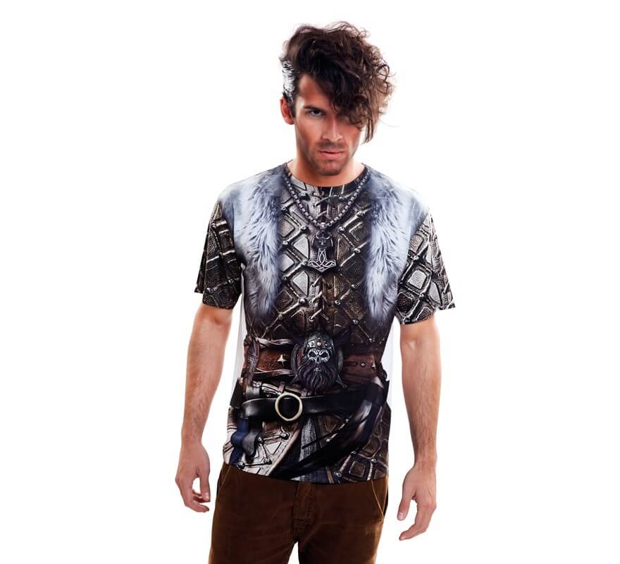 Camiseta disfraz Viking Boy para hombre