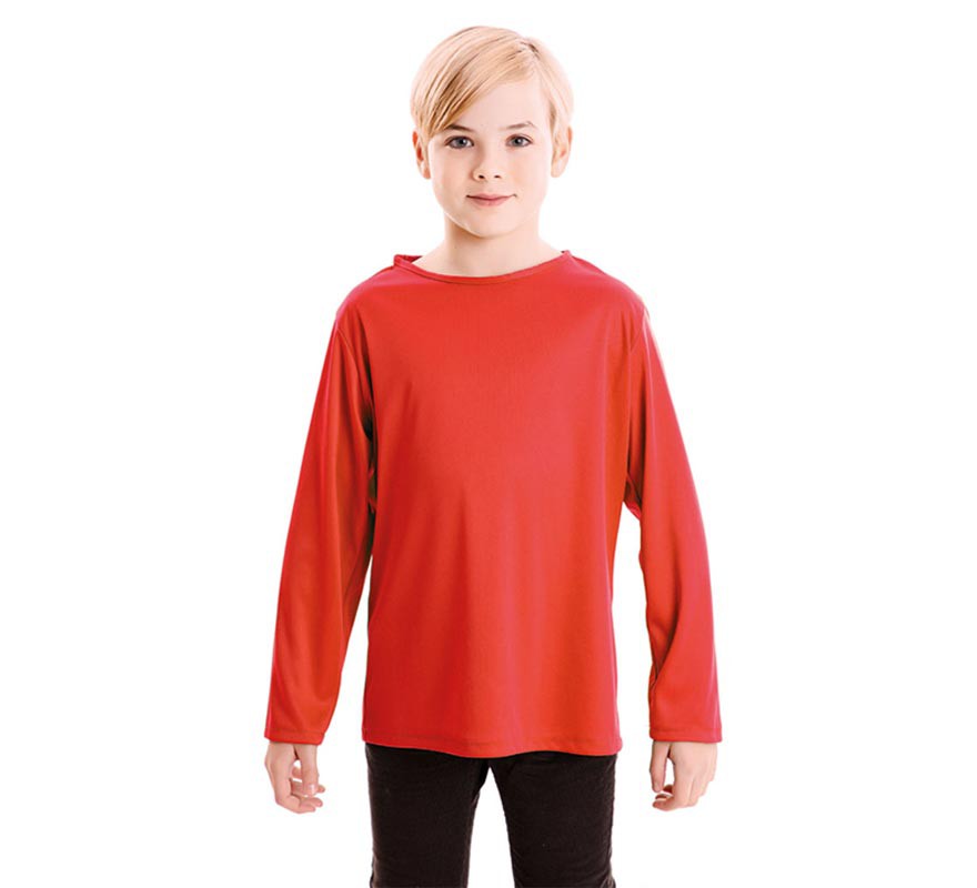 prefacio Semejanza Sicilia Camiseta Roja para niños