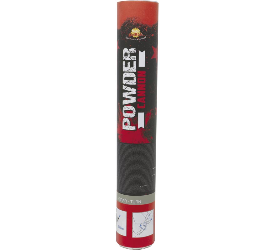 Canhão Kabuki de Pólvora Vermelha de 30 cm Canhão Kabuki de Pólvora Vermelha de 30 cm