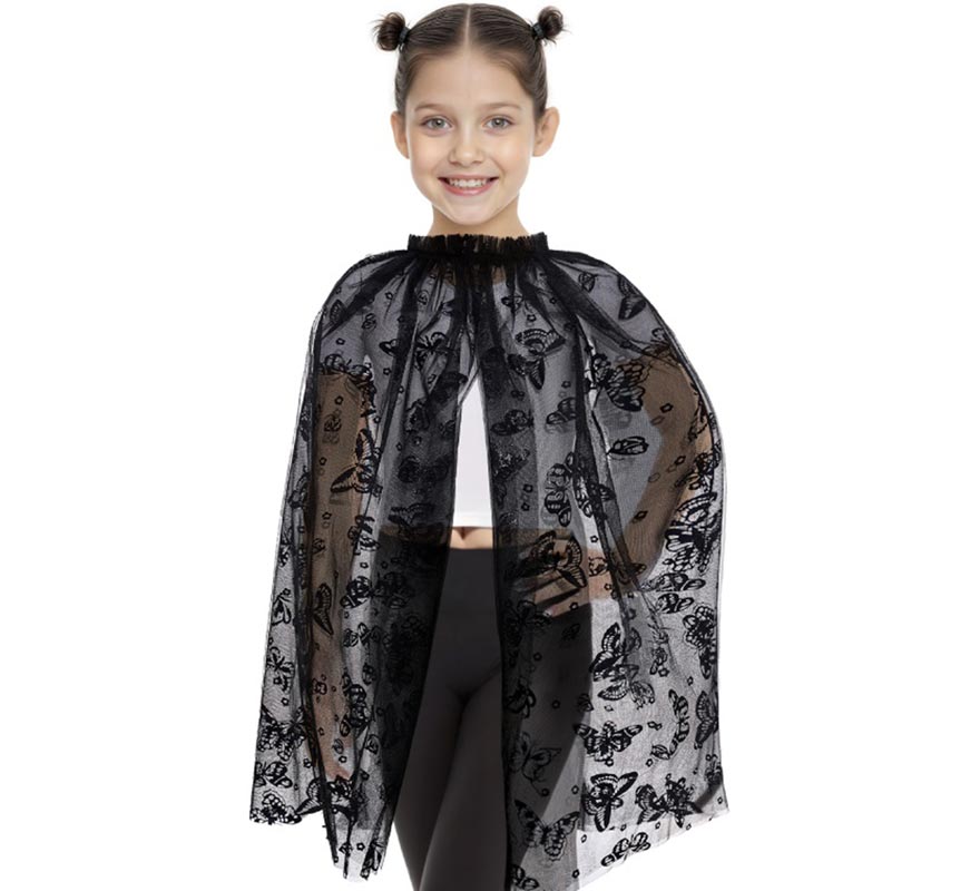 Children's Butterfly Lace Cape