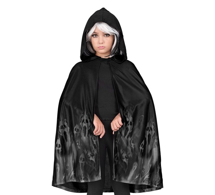 90cm Ghost Cape for Kids