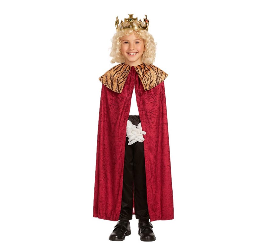 Capa de Rey Mago Gaspar Infantil