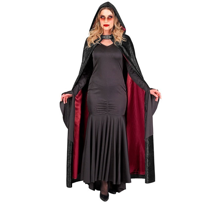 140cm Velvet Vampire Cape
