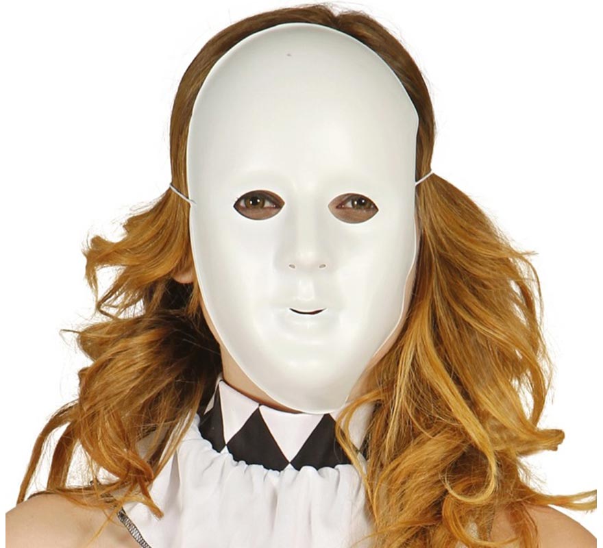 Maschera bianca. Ideale per decorare.