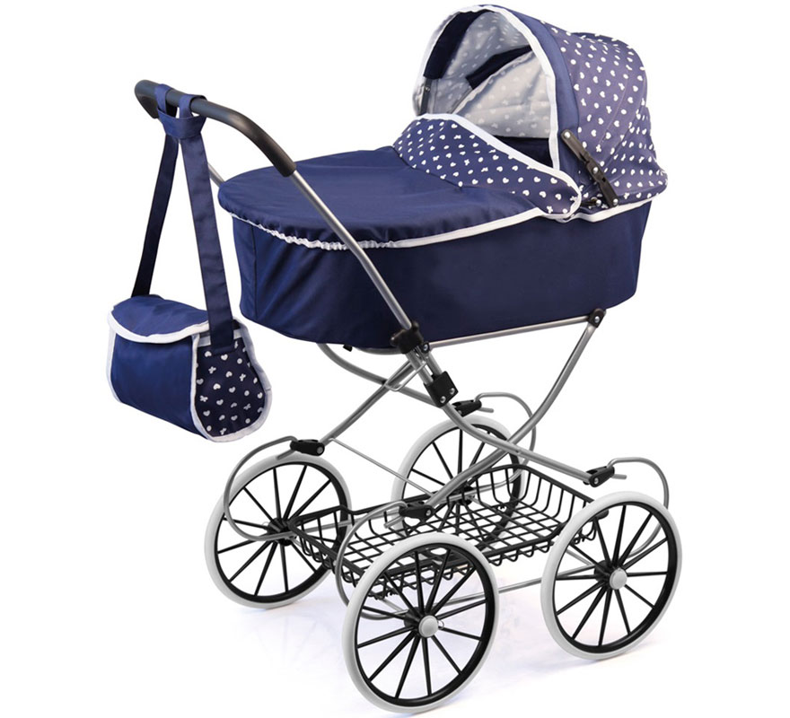 Carro de Muñecas Classic Deluxe con Bolso