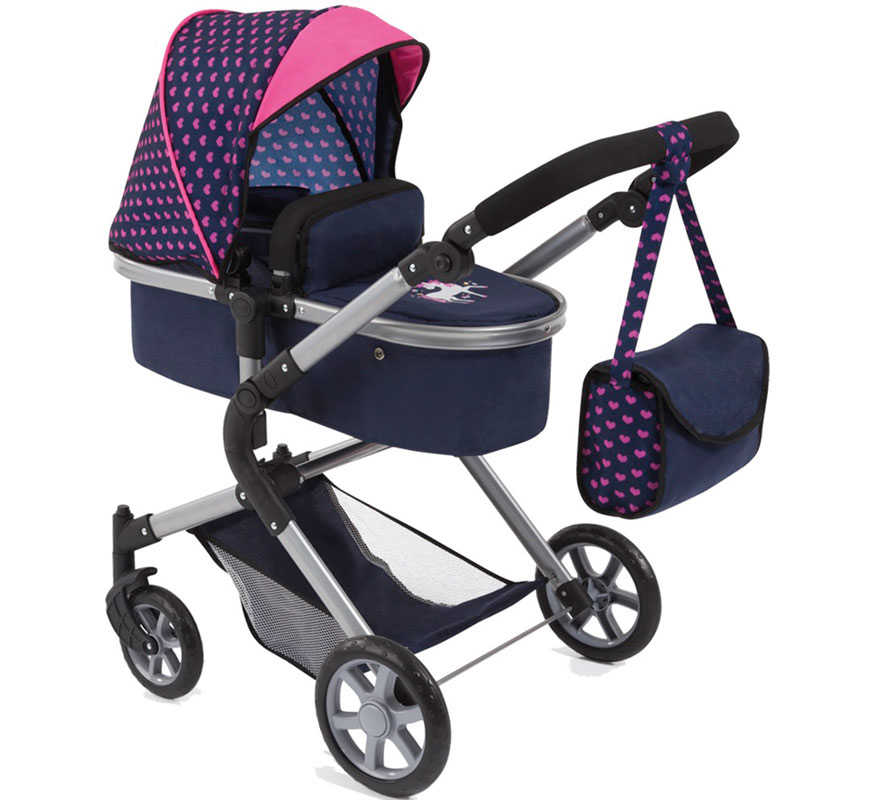 Carro de Muñecas Combi  Neo Pro Unicornio con Bolso