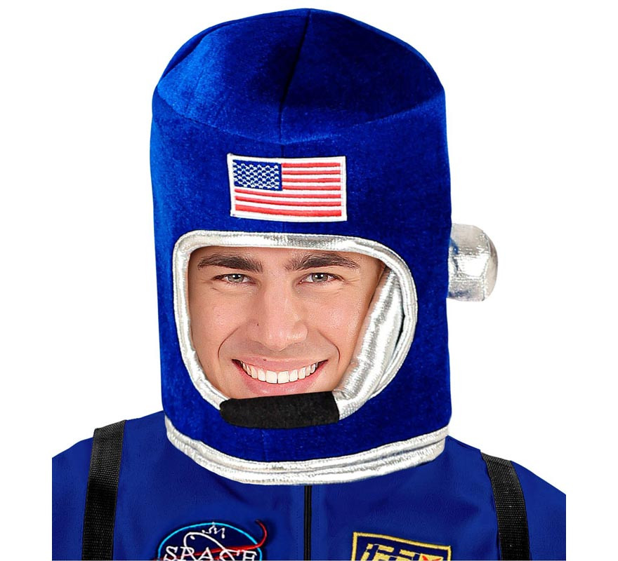Casque d'astronaute bleu pour garçon