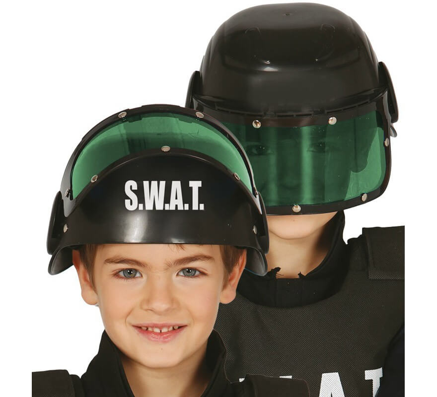 Casco de policía S.W.A.T. infantil