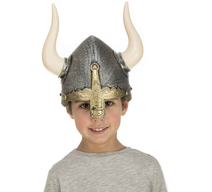 Casque de Viking Simple - accessoire deguisement pas cher - Badaboum