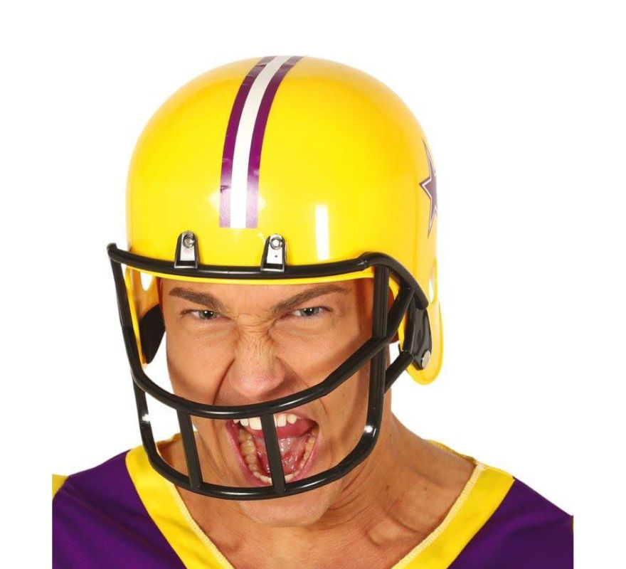 Capacete de futebol americano em várias cores 58/60 cm de circunferência in