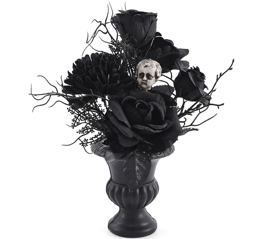Centerpiece with Flowers and Angel
