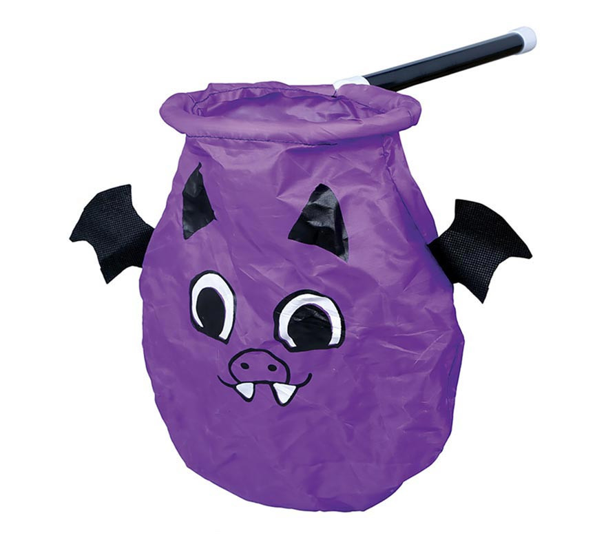 Purple Bat Basket with stick